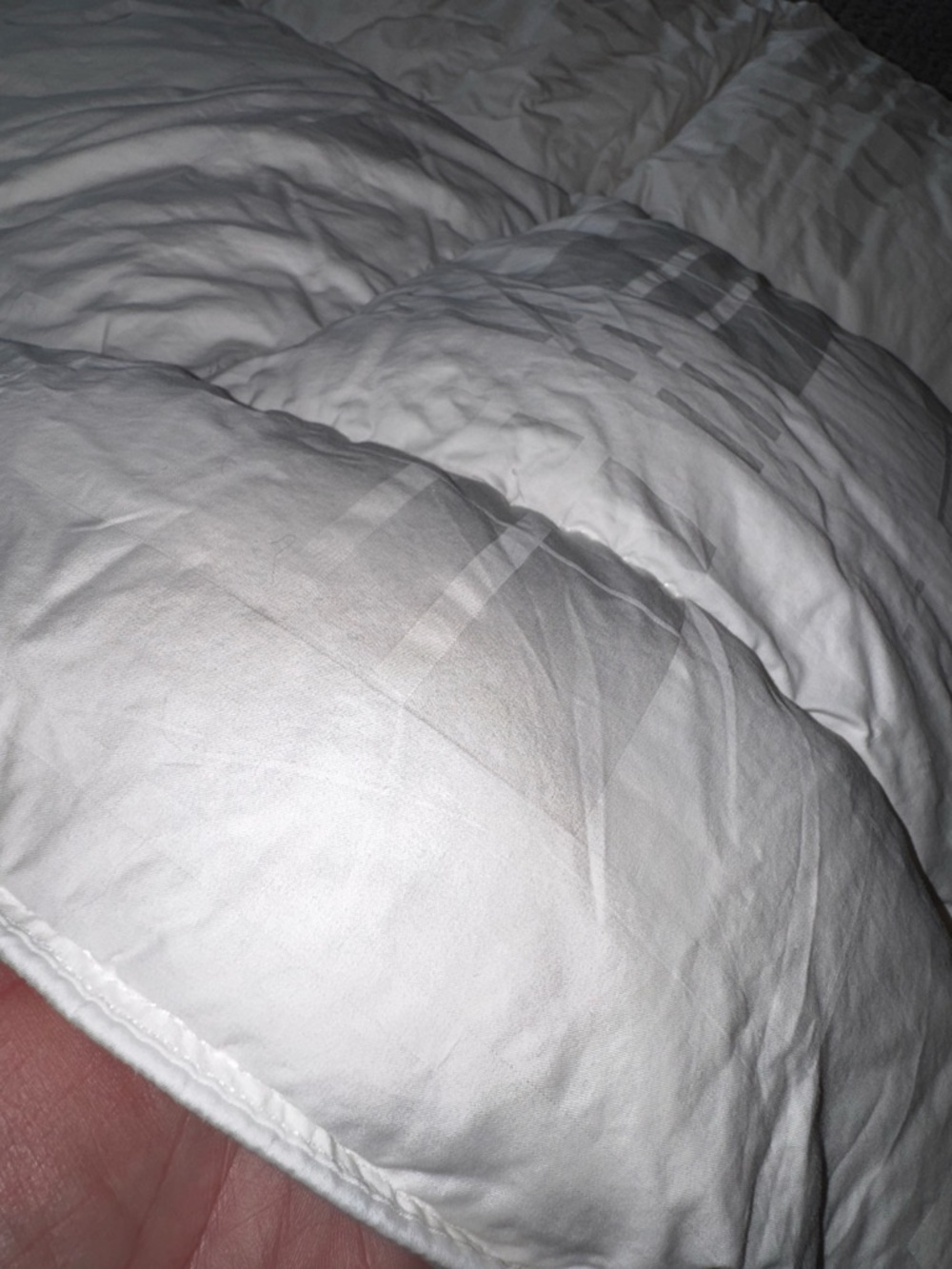 Hotel Collection 75% Goose Down Filled Queen Sized Comforter! Mint Condition! - Picture 5 of 13